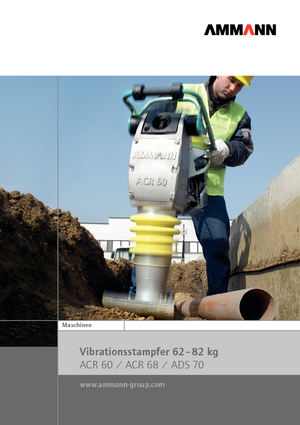 Benzines és dízel dönglők Ammann ATR 60 C