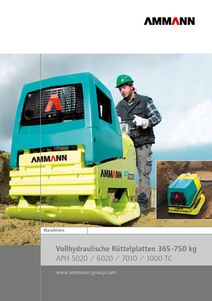 Kétirányú vibrolapok Ammann APH 5020