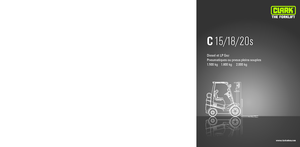 Dízel targoncák Clark C 15 D