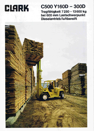 Dízel targoncák Clark C 500-ys-250 D
