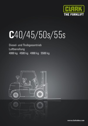 Dízel targoncák Clark C 50 s D