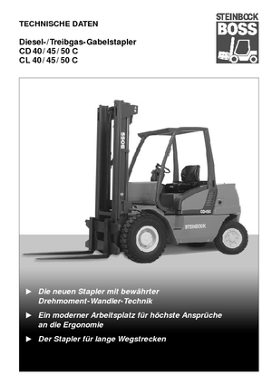 Dízel targoncák Steinbock CD 40 C