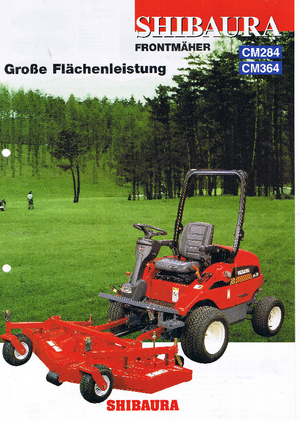 Kommuniális traktorok - elülső felfüggesztéssel Shibaura CM 284