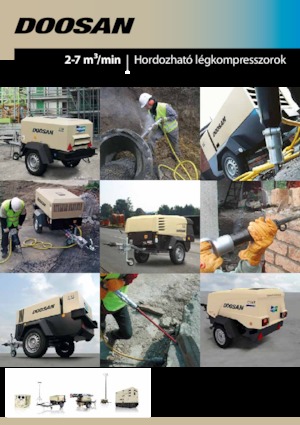 Mobilkompresszorok - dízel, elektromos, benzines Doosan 7/31E 