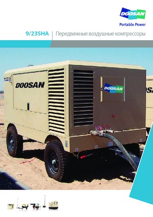 Mobilkompresszorok - dízel, elektromos, benzines Doosan 9/235 HA 