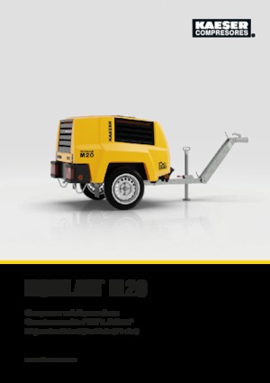 Mobilkompresszorok - dízel, elektromos, benzines Kaeser Mobilair M 20 PE