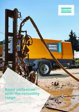Mobilkompresszorok - dízel, elektromos, benzines Atlas Copco XAHS 408 CD
