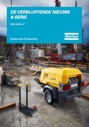 Mobilkompresszorok - dízel, elektromos, benzines Atlas Copco XAS 48 KdG 12 kVA