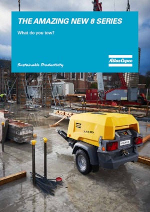 Mobilkompresszorok - dízel, elektromos, benzines Atlas Copco XAS 48 KdG 6 kVA