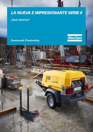 Mobilkompresszorok - dízel, elektromos, benzines Atlas Copco XAS 48 KdG 6 kVA