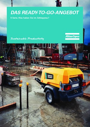 Mobilkompresszorok - dízel, elektromos, benzines Atlas Copco XAS 68 Kd