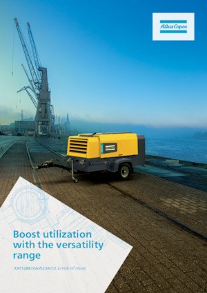 Mobilkompresszorok - dízel, elektromos, benzines Atlas Copco XATS 288 Jd DPF
