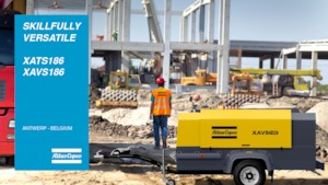 Mobilkompresszorok - dízel, elektromos, benzines Atlas Copco XAVS 186 Jd