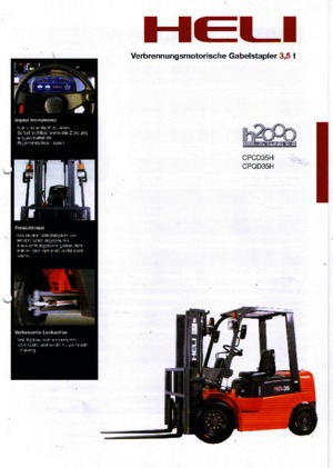 Dízel targoncák Heli CPCD 35 H