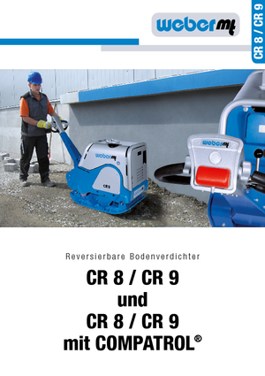 Kétirányú vibrolapok weber mt CR 9 