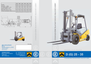 Dízel targoncák Desta D 25