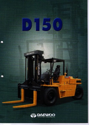 Dízel targoncák Doosan D 150