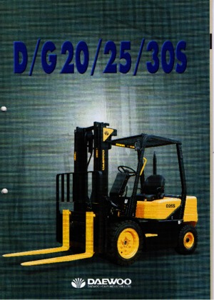 Dízel targoncák Doosan D 25 S 3