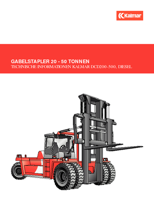 Dízel targoncák Kalmar DCD420-12