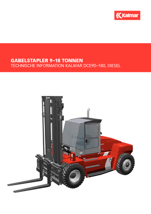 Dízel targoncák Kalmar DCE 90-6