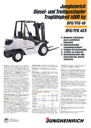 Dízel targoncák Jungheinrich DFG 40(080MC)