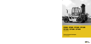 Dízel targoncák Caterpillar DP150N