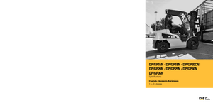 Dízel targoncák Caterpillar DP25N