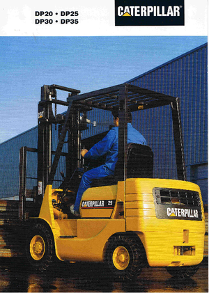 Dízel targoncák Caterpillar DP 25