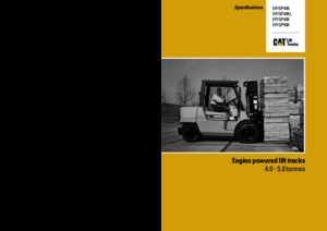 Dízel targoncák Caterpillar DP40K