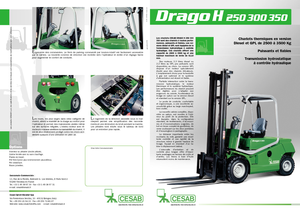 Dízel targoncák Cesab Drago 350 H