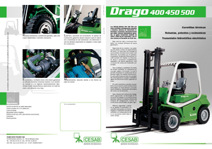 Dízel targoncák Cesab Drago 400