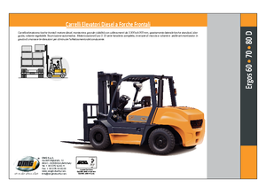 Dízel targoncák OMG Ergos 70 D