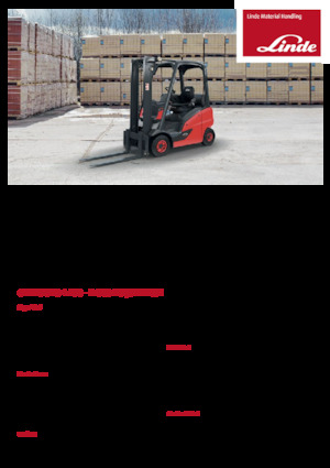 LPG targoncák Linde H50T EVO