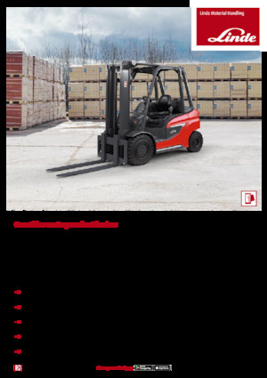 Dízel targoncák - robbanásbiztos Linde H25D