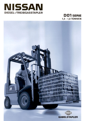 Dízel targoncák Nissan FD 01 A 18 Q