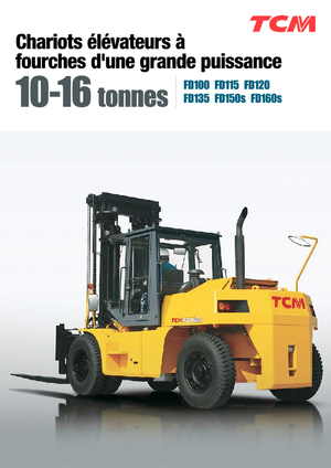 Terepjáró targoncák TCM FD 115-4