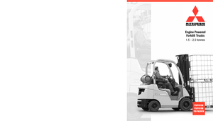 Dízel targoncák Mitsubishi FD20CN