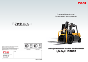 Dízel targoncák TCM FD 35 T 2