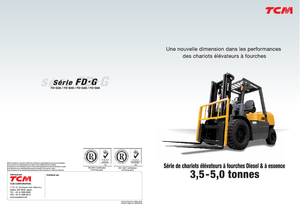 Dízel targoncák TCM FD 35 T 2