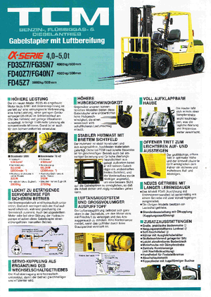 Dízel targoncák TCM FD 45 Z 7