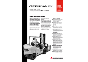 Dízel targoncák Mitsubishi FD 40 N