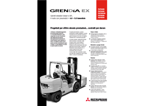 Dízel targoncák Mitsubishi FD 40 N