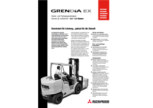 Dízel targoncák Mitsubishi FD 40 N