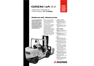 Dízel targoncák Mitsubishi FD 40 N