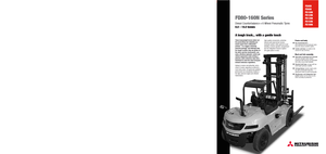 Dízel targoncák Mitsubishi FD100N