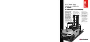 Dízel targoncák Mitsubishi FD100N