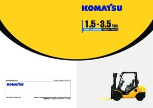 Dízel targoncák Komatsu FD 20 T 14