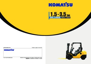 Dízel targoncák Komatsu FD 30 T 14