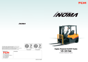 Dízel targoncák TCM FHD 30 T 3 A Inoma