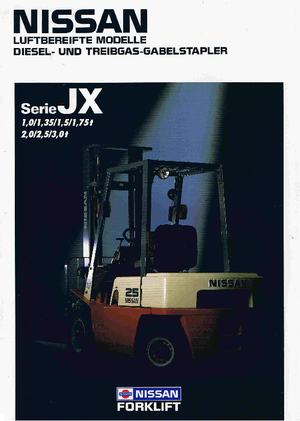 Dízel targoncák Nissan FJ 01 A 18 U